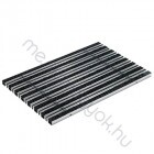 ACO SELF Indoor beltéri lábtörlő alu kerettel és antracit színű műrost betéttel 60x40cm Szürke - 1 db