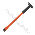 Falvéső gumi kézvédővel, lapos - 350 mm hosszú