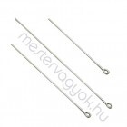 Függesztőhuzal kampós, gipszkarton álmennyezetek függesztéséhez - 250 mm hosszú