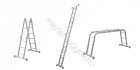 Krause Corda alumínium univerzális csuklós létra 4x3 fokos - 1 db