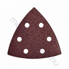 Kreátor deltacsiszoló pótlap 90x90x90, 5db/csomag, tépőzáras - 80 -as szemcse