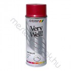 Motip Very well metál spray akrilfesték - Piros / 0.4 liter