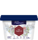 Polifarbe Platinum egyrétegű beltéri színes diszperziós falfesték - M80 Meggybordó / 2.5 liter