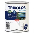 Trikolor Aqua matt akrilfesték, kültéri és beltéri fa fém és falfelületekre - Fekete / 1 liter