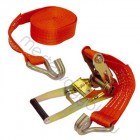 Rakományrögzítő spanifer 50mm széles 6m hosszú heveder daN5000, kétrészes kampós - 1 db