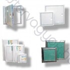 Műanyag szerelőnyílás (revíziós ajtó) - Fehér / 20x 25 cm-es