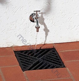 ACO SELF Udvari összefolyó tartozék: öntöttvas rács