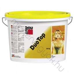 Baumit DuoTop homlokzati szinező vakolat kapart 1,5mm-es, 0019 és 0018-as színek - Fehér