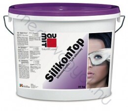 Baumit SilikonTop szilikon homlokzati szinező vakolat dörzsölt 2,0mm-es, 0019 és 0018-as színek - Fehér