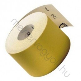 Csiszolópapír tekercses 4,5 m/tekercs 11cm széles szálerősített