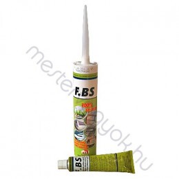 FBS egykomponensű kartusos szilikon tömítő- ragasztó - Színtelen