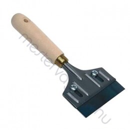 Falkaparó (festékkaparó) rövid fa nyéllel