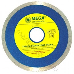 Gyémánt 180mm-es folyamatos élű vágótárcsa, kerámialapok, tégla, klinker vágáshoz