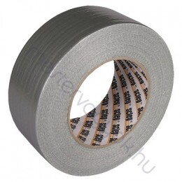 Ragasztószalag szöveterősítéssel 38mmx50m/tekercs, Duct 211 - Ezüst