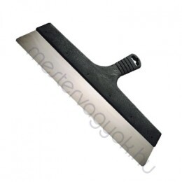 Falsímító spatulya, rozsdamentes acélból műanyag nyelű