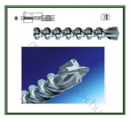 Hitachi fúrószár SDS plus 10mm,  4 élű kőzetfúró