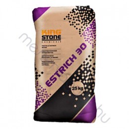 KingStone Estrich 30-as készbeton kültéri és beltéri estrich beton, usztatott és kontakt esztrichként