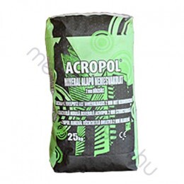 KingStone Mineral Plast 2,0mm-es gödülőszemcsés homlokzati zsákos vékonyvakolat - Fehér