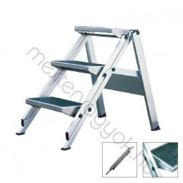 Krause összecsukható lépcső alumíniumból