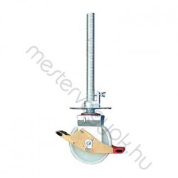 Krause Stabilo gurulóállványhoz állítható fékezhető kerék 200mm-es átmérővel