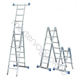 Krause Stabilo Sokcélú kombinált 2x3 és 2x6 fokos csuklós létra