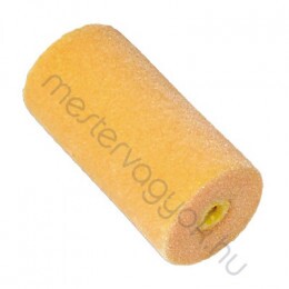 Festőhenger szivacs bársonyfelülettel 10cmx50mm, (SÁRGA) Superflok szivacsteddy