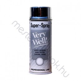 Motip Very Well króm effekt akril spray, dekorációs aerozol festék - Ezüst