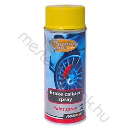 Motip Rally féknyereg festék spray benzin, hőálló és kopásálló - Sárga