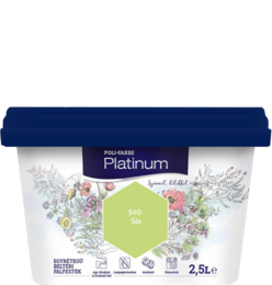 Polifarbe Platinum egyrétegű beltéri színes diszperziós falfesték - S40 Sás