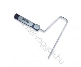 Festőhengernyél 25cm széles teddyhez 8mm átmérővel, Gumírozott markolattal, teddynyél