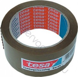 Tesa csomagolószalag öntapadós Havanna barna 48mm/66méter, kartoncsomagoló - Barna