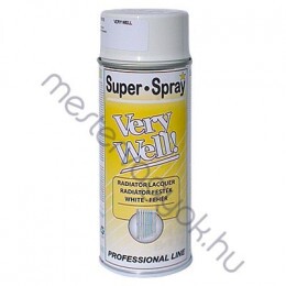 Motip Very well radiátorzománc spray festék, színes magasfényű aerozol 0.4 liter - Fehér
