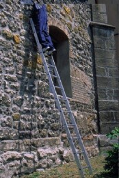 Zarges Eurostar Egyrészes Aluminium támasztó létra