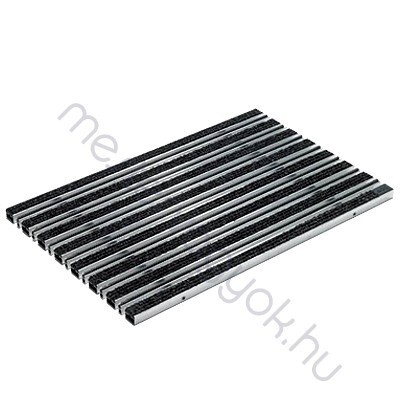 ACO SELF Indoor beltéri lábtörlő alu kerettel és antracit színű műrost betéttel 60x40cm Szürke - 1 db