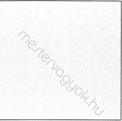 AMF THERMATEX Schlicht SK/600x600x15mm, kazettás álmennyezeti lap - Fehér / 5.04 m2