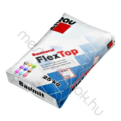Baumit Baumacol C2FTS1 Flex Top SPEED 3 órás flexibilis gyorskötésű burkolatragasztó - 25 kg