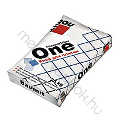 Baumit One csempe és burkolatragasztó kül és beltéri felhasználásra - 25 kg