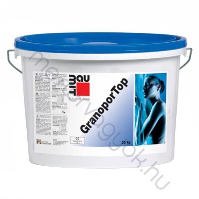 Baumit GranoporTop homlokzati szinező vakolat kapart 1,5mm-es, II. színcsoport, 5,4,3-as végződésű színek - Színes / 25 kg