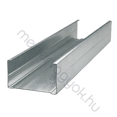 CW 75/0,6mm gipszkarton válaszfal szárazépítő profil - 3 m hosszú