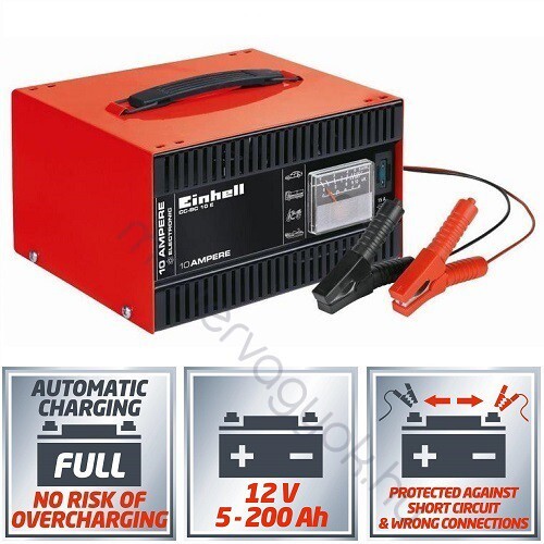 Einhell CC-BC 10 E Akkutőltő 10Amp 12V - 1 db