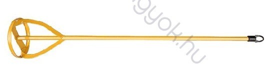 Keverőszár, festékkeverő 85x400mm sárga - 1 db