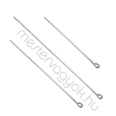 Függesztőhuzal kampós, gipszkarton álmennyezetek függesztéséhez - 250 mm hosszú