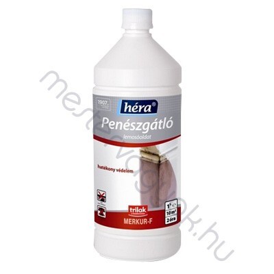 Héra Penészgátló biocid tartalmú lemosó oldat, gomba- penész és alga ellen - Színtelen / 1 liter