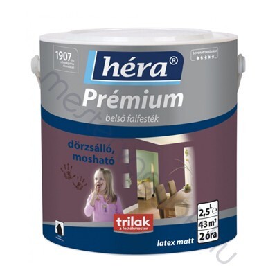 Héra Prémium matt belső falfesték / színes - Ózon*** / 2.5 liter