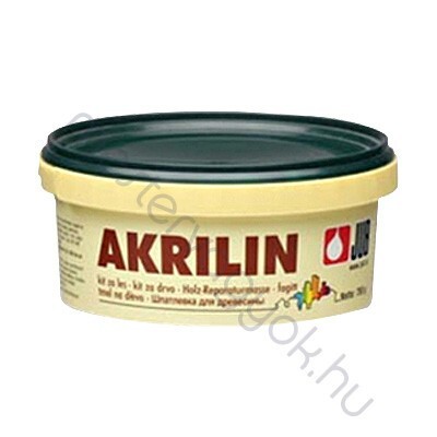 Jub Akrilin fagitt, fatapasz hibák javításáshoz - Fehér / 0.75 liter