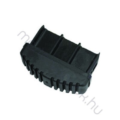 Krause Stabilo műanyag-gumi vezetőképes lábdugó létrához 77x25mm - 1 pár