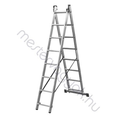 Krause Corda 2 részes alumínium többcélú létra - 2x 8 fokos
