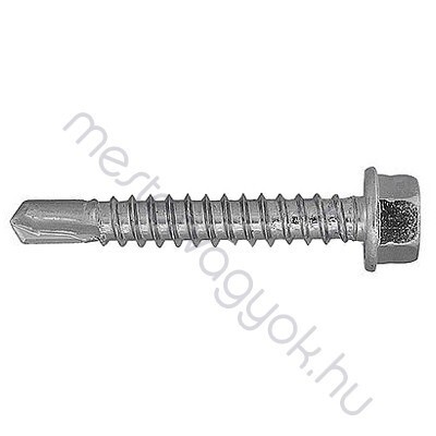 Önfúró hatlapfejű lemezcsavar 4.8mm átmérővel - 4.8x 45 mm