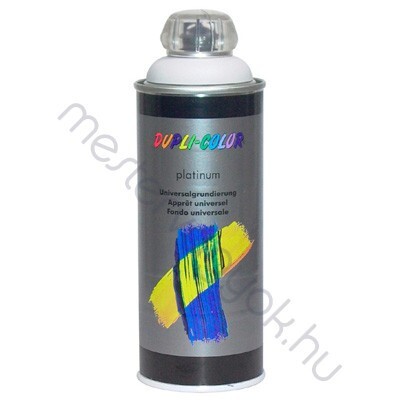 Dupli Color Platinum Univerzális Alapozó spray akrilfesték - Szürke, Primer grey / 0.4 liter