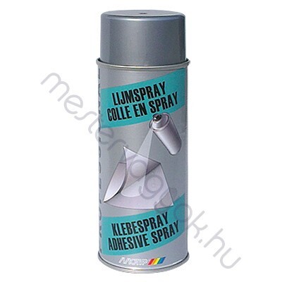 Motip ragasztó spray, papír, fa, műanyag, kárpit, gumi, bőr ragasztására - 0.5 liter